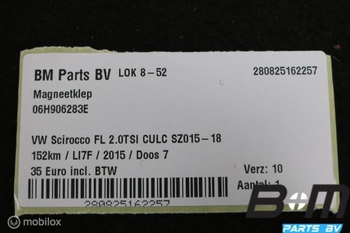 Magneetklep VW Scirocco 06H906283E, Auto-onderdelen, Gebruikt
