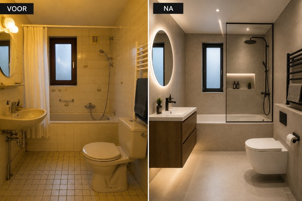 ENVIO/Badkamer Renovatie van A tot Z, Verbouw of Aanbouw