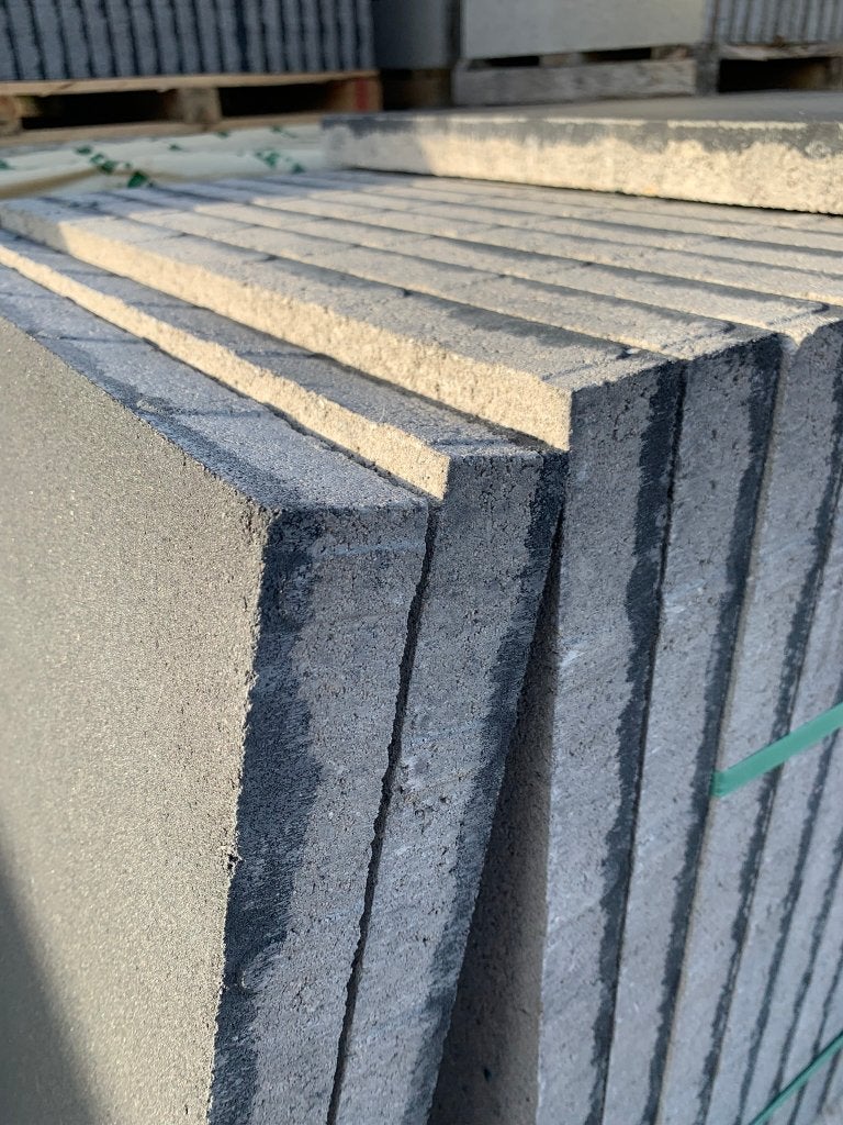 Budget terrastegel 60x60x4 cm Nero Zwart - J&W 9, Tuin en Terras, Tegels en Klinkers, Ophalen, Nieuw, 10 m² of meer, Nvt