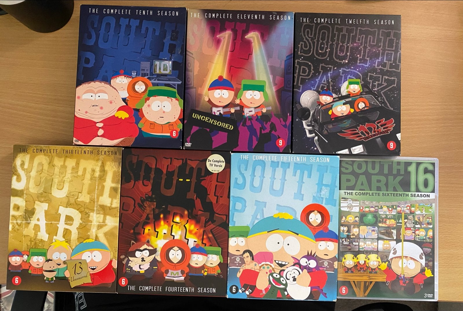 South Park DVD Collectie - Seizoenen en Films, Cd's en Dvd's, Amerikaans, Nederlands, Ophalen of Verzenden, Gebruikt