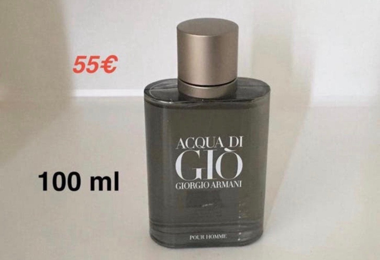 Aqua di Gio homme Armani 100 ml eau de toilette origineel, Ophalen of Verzenden, Nieuw