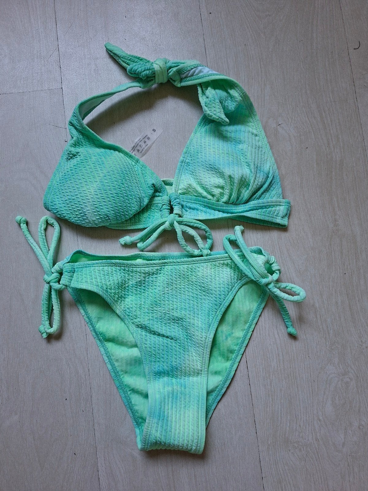 Nieuwe Groene Bikini - Maat S, Nieuw, Ophalen of Verzenden, Onbekend, Bikini