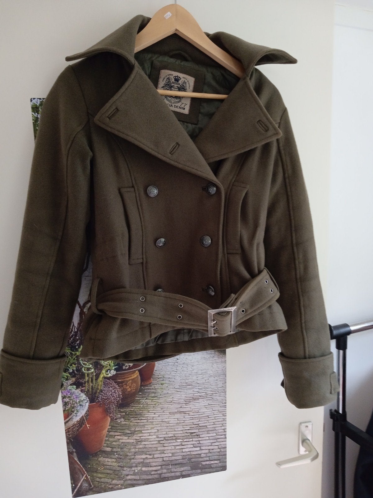 Garcia Denim korte jas maat S, niet verkleurd, Ophalen, Garcia Denim, Zo goed als nieuw, Maat 36 (S)
