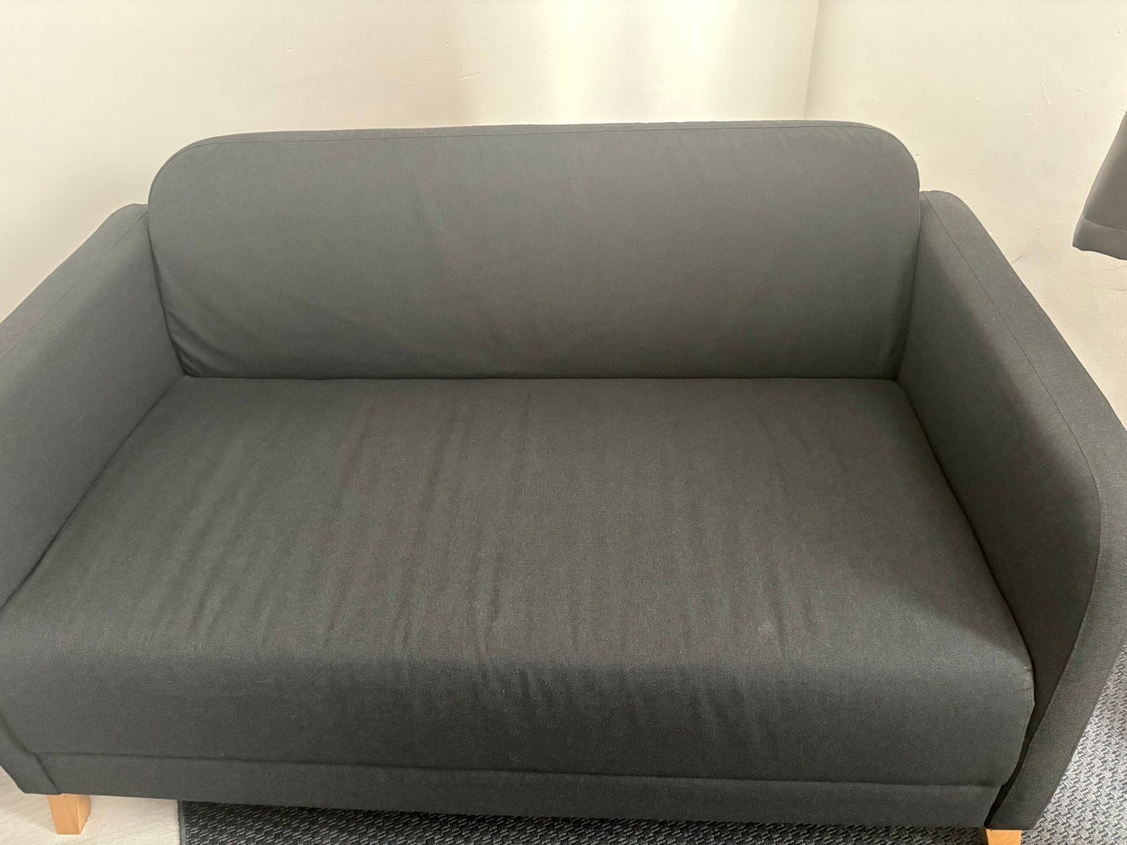 Ikea Bank Linanäs, Huis en Inrichting, Ophalen, Minder dan 75 cm, Tweepersoons, Zo goed als nieuw