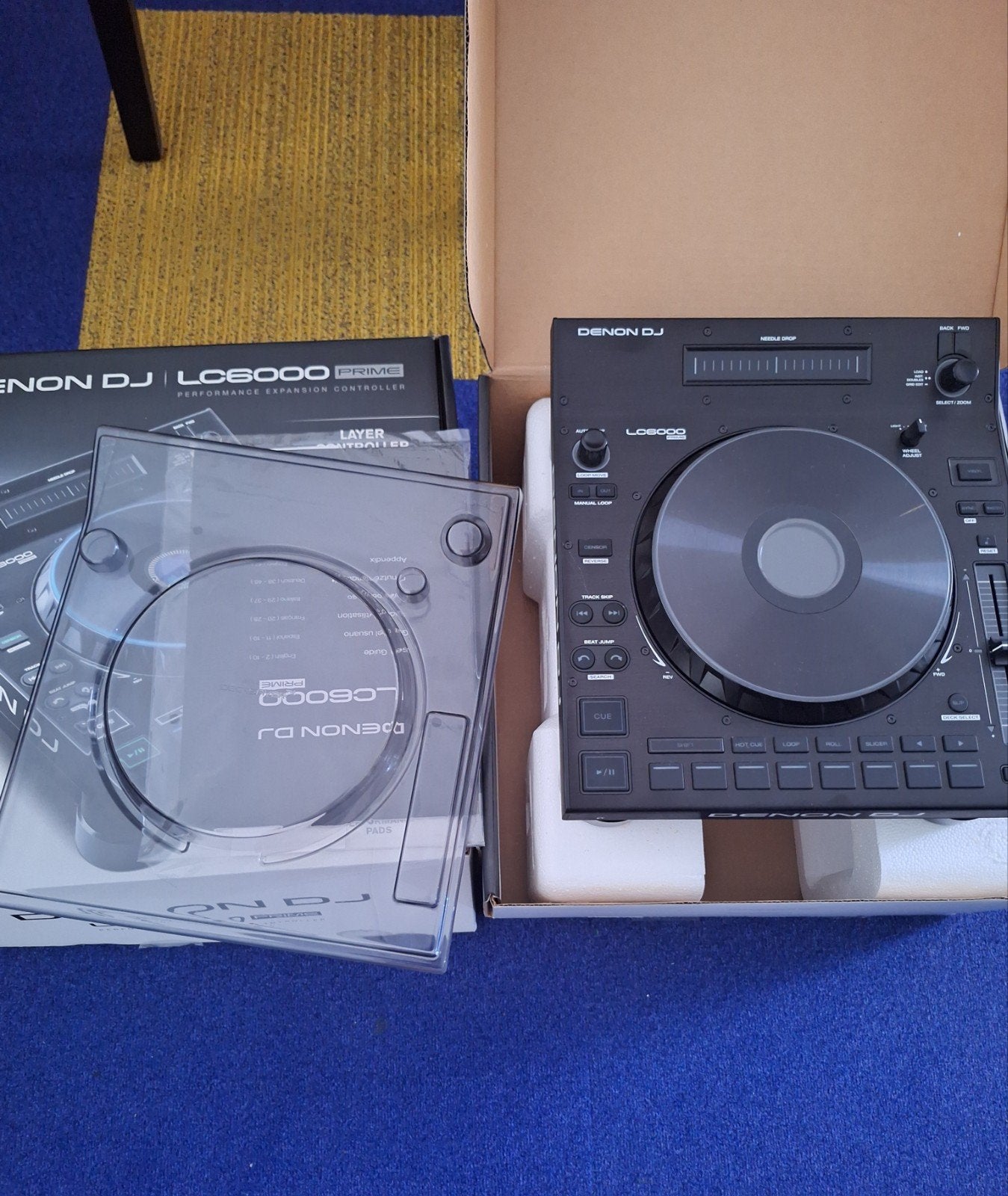 Denon LC6000 Prime DJ Controller met kabel en handleiding, Ophalen, Zo goed als nieuw, Denon