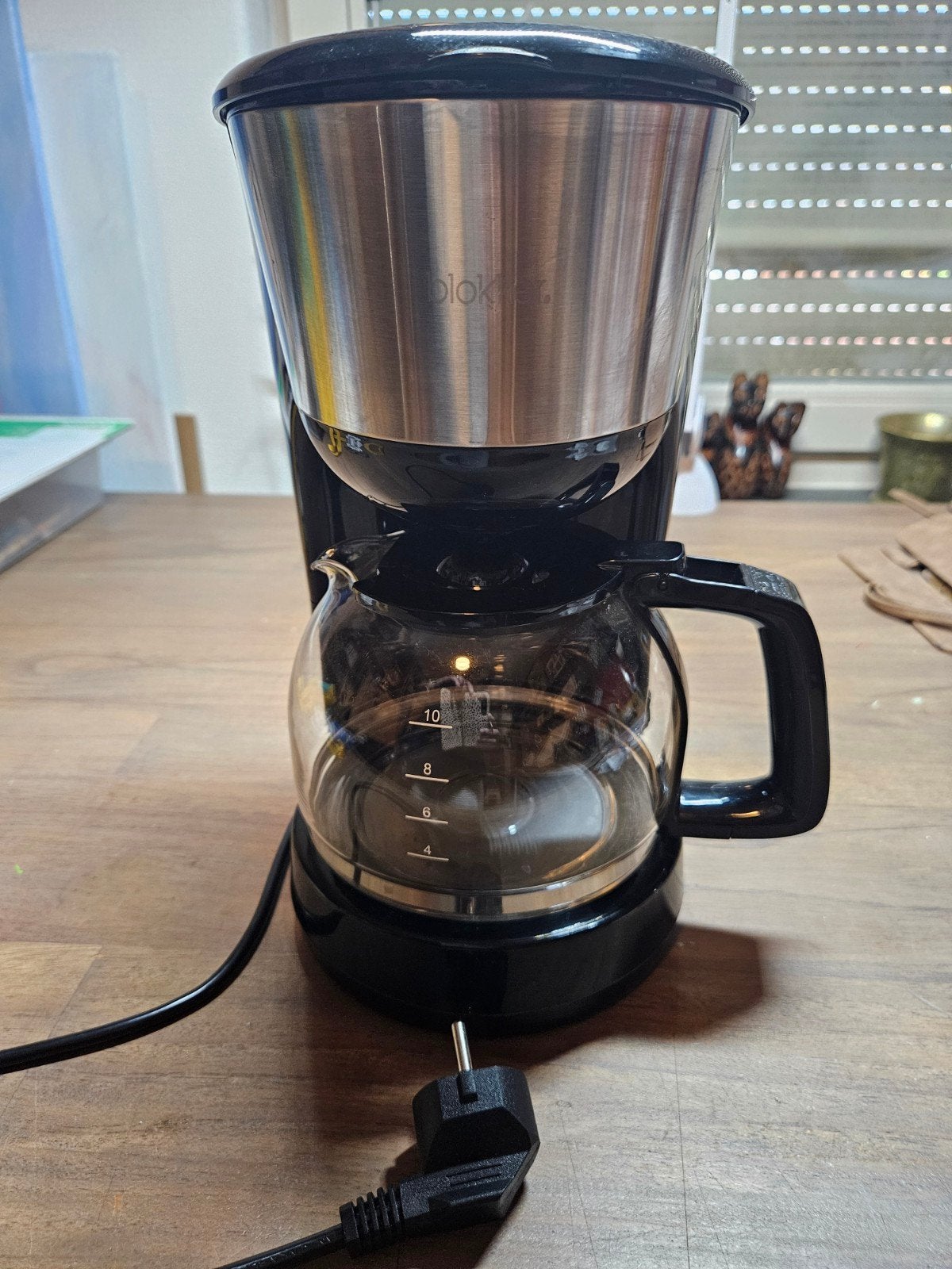 Blokker Koffiezetapparaat BL-20002 - Zo goed als nieuw, 10 kopjes of meer, Koffiemachine, Gemalen koffie, Ophalen of Verzenden