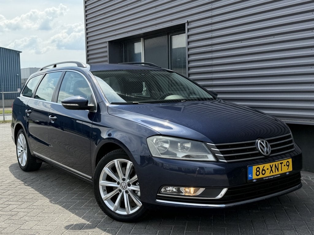 Volkswagen Passat Variant 1.4 TSI 124PK DSG / *NAP* / 2012 /, Euro 5, Gebruikt, Blauw, Origineel Nederlands