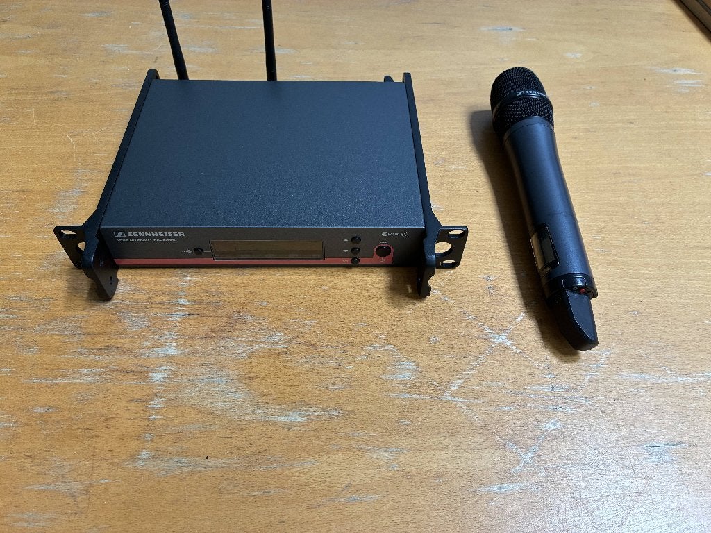 Sennheiser EW 100 G3 draadloze microfoon set, Ophalen of Verzenden, Gebruikt, Audio