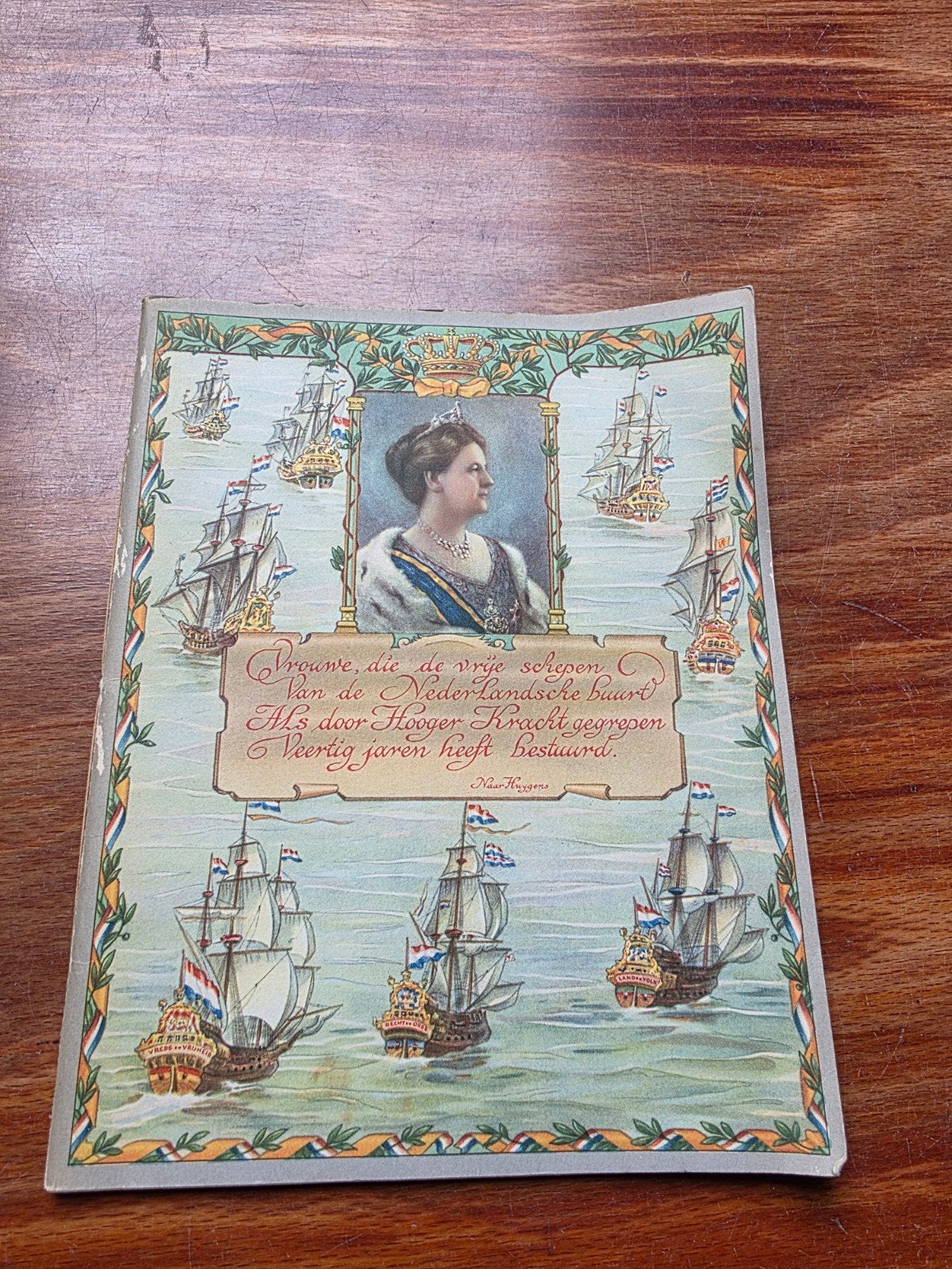 Jubileumboekje Koningin Wilhelmina 1898-1938, Ophalen of Verzenden, Gelezen