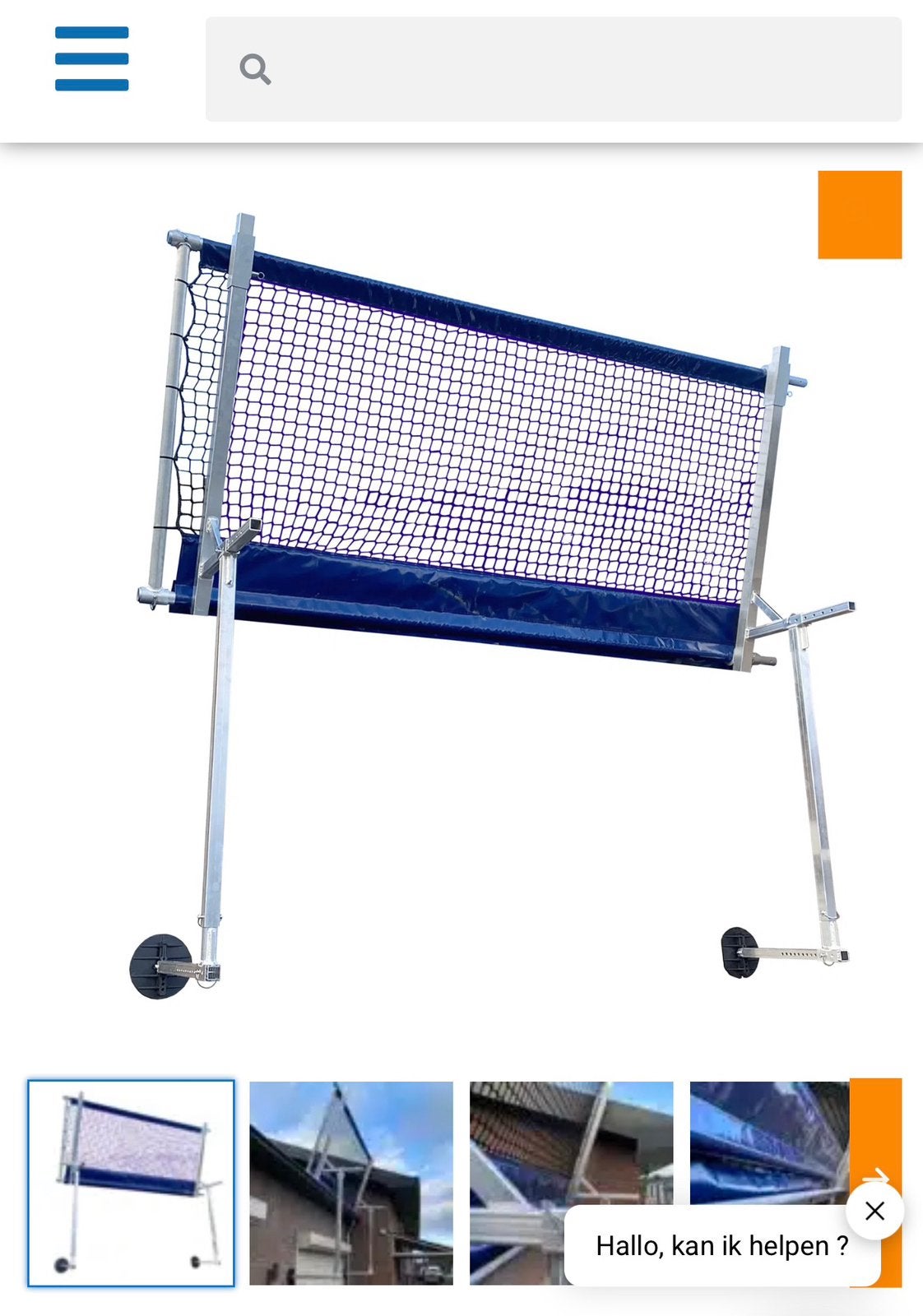 Te koop: 4 meter dakrand beveiliging, Ophalen of Verzenden, Zo goed als nieuw, Wasrek