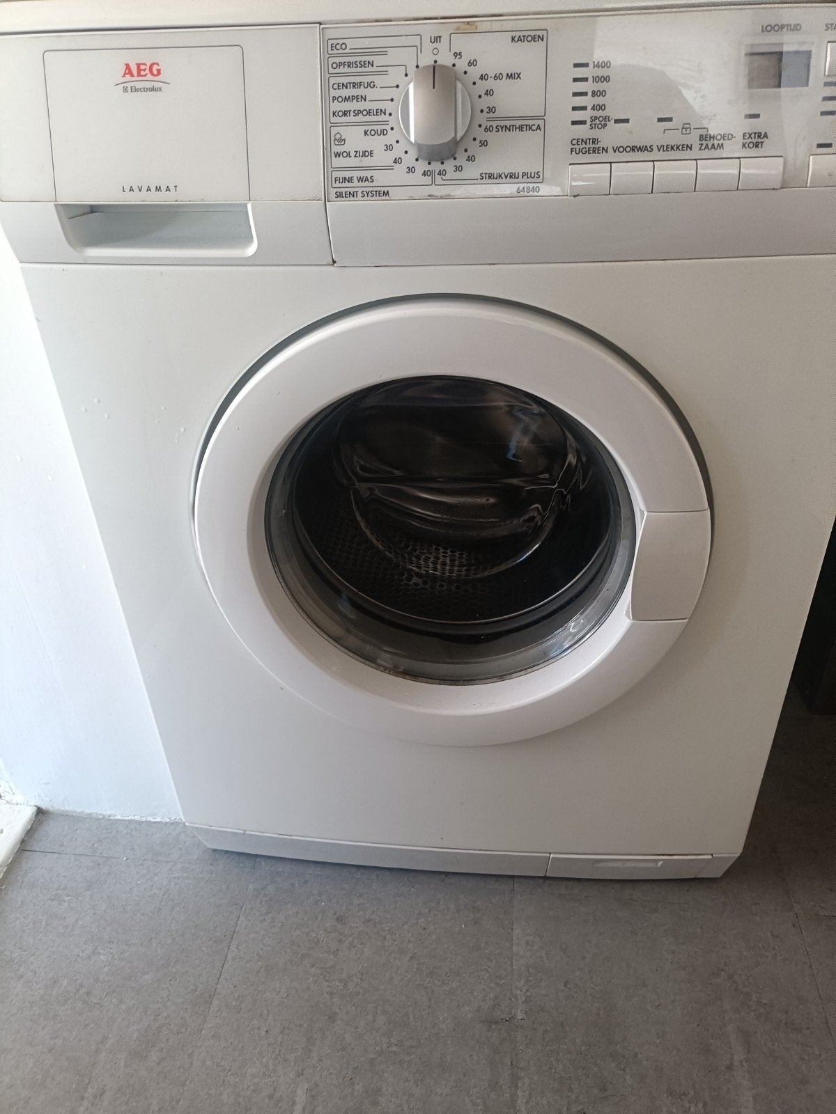 AEG Lavamat Wasmachine - Voorlader, Witgoed en Apparatuur, Wasmachines, Gebruikt, Voorlader, 6 tot 8 kg, 85 tot 90 cm, 1200 tot 1600 toeren