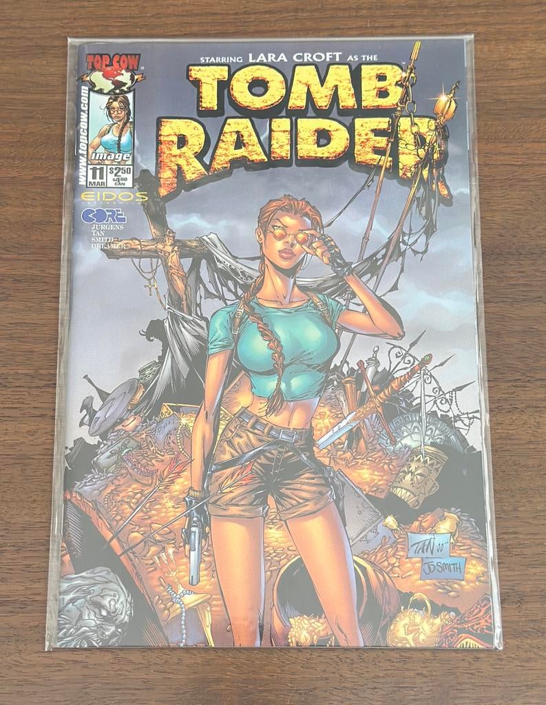 Tomb Raider #11 Top Cow 1999 - cover Billy Tan, Boeken, Eén comic, Amerika, Verzenden, Zo goed als nieuw