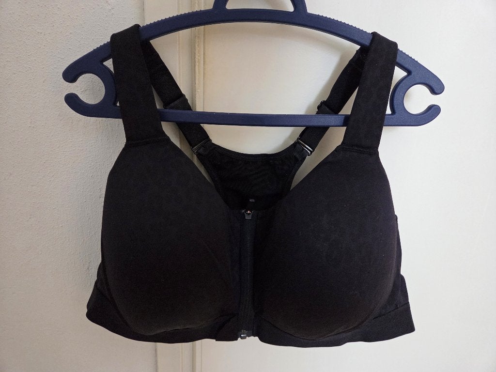 sport bh"s grote maten, Kleding | Dames, Grote Maten, Zwart, Ulla Popken, Ophalen of Verzenden, Zo goed als nieuw