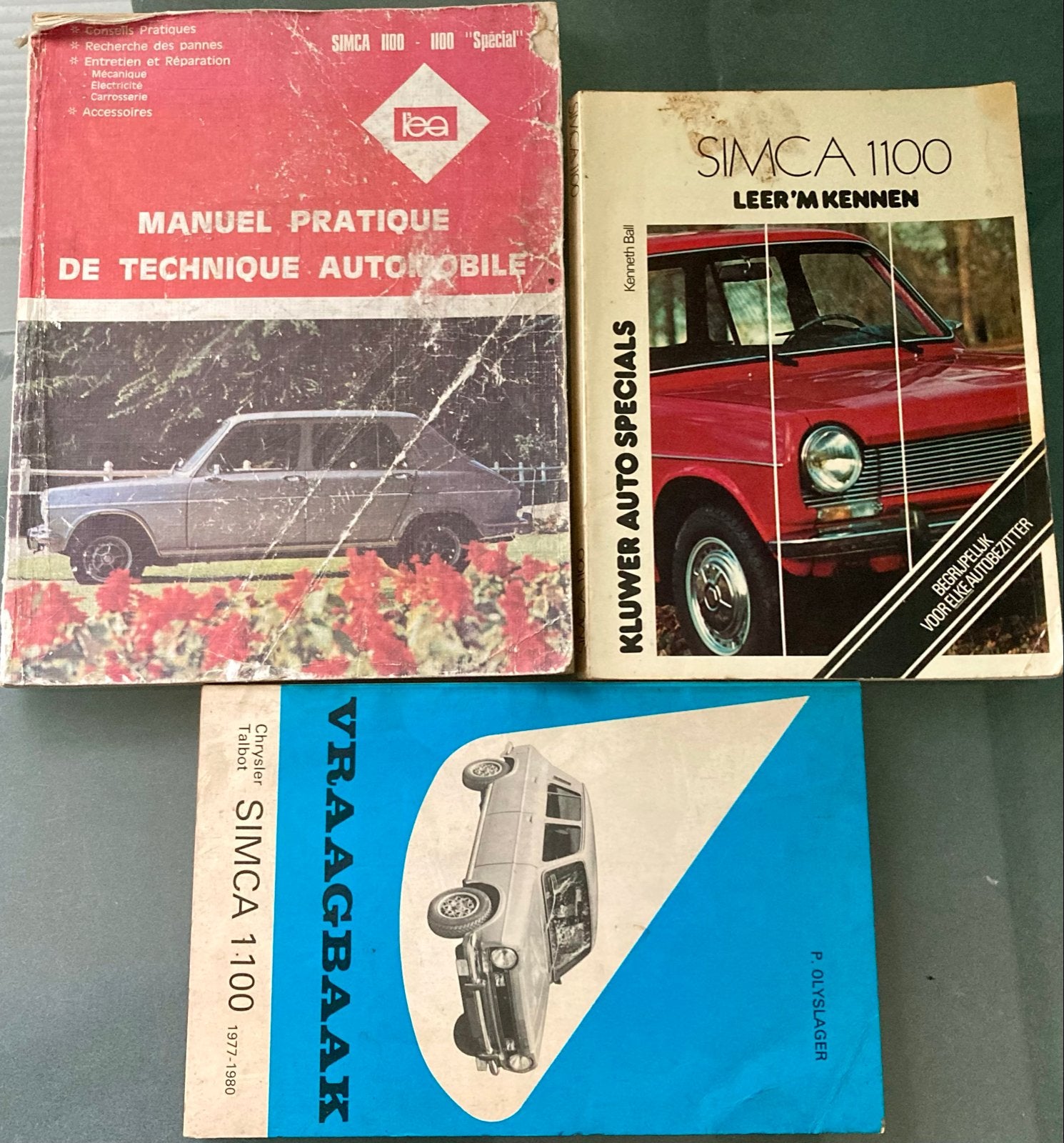 Simca 1100 Handleidingen en Vraagbaak Set, Ophalen of Verzenden