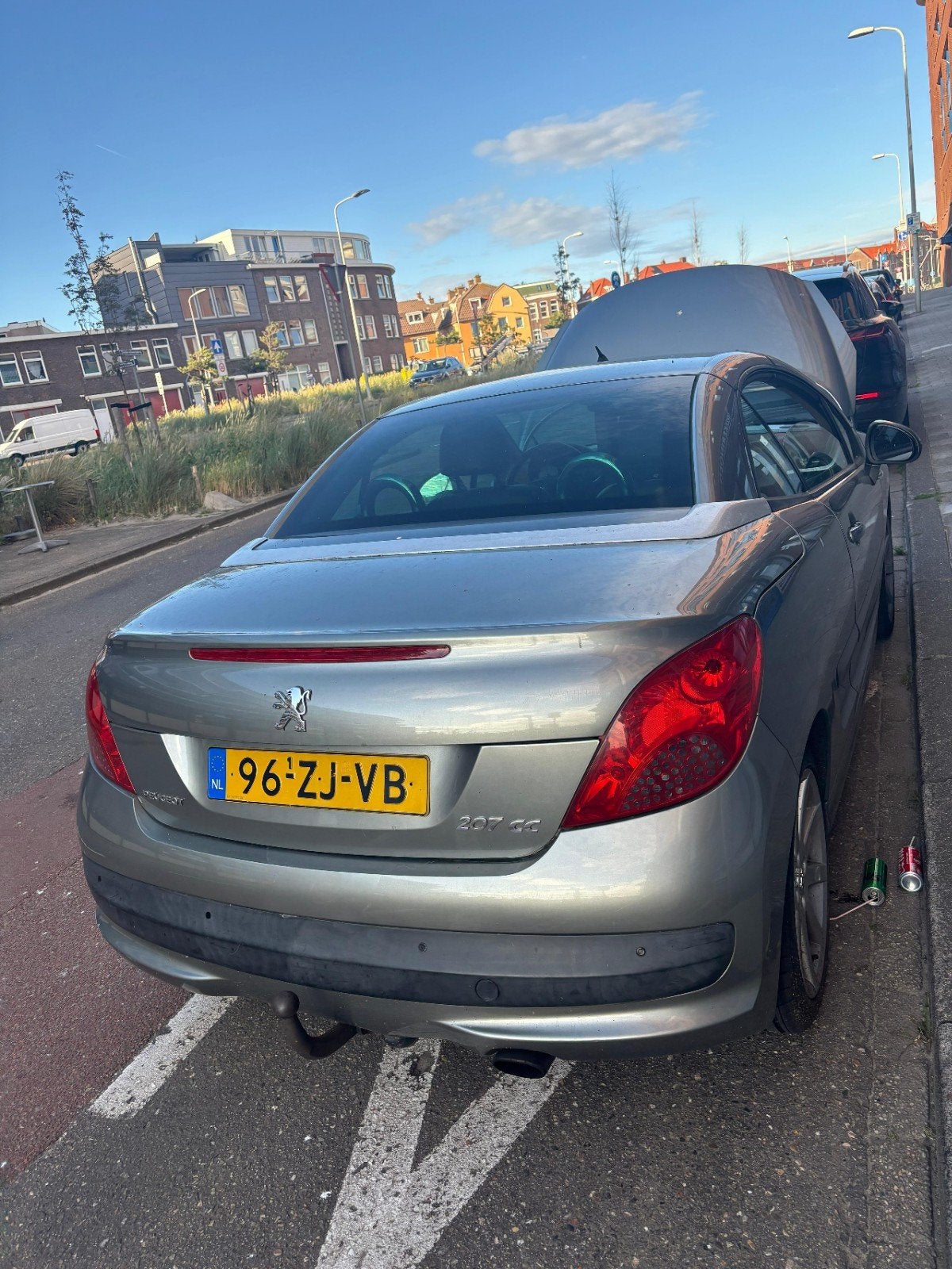 Peugeot 207 1.6 16V CC 110KW 2008 Grijs, Voorwielaandrijving, 4 cilinders, Cabriolet, 4 stoelen