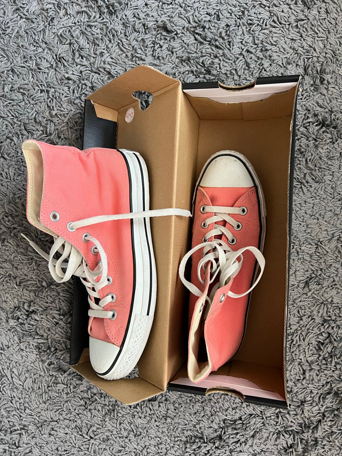 Converse All Star Hi Graphics Roze/Maroen Maat 39, Ophalen, Nieuw, Roze, Sneakers of Gympen