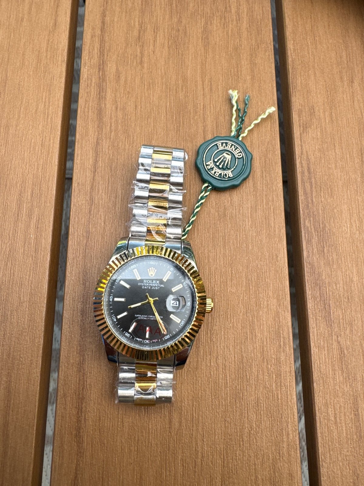 Rolex Oyster Perpetual Date Just - Zo goed als nieuw, Staal, Rolex, Polshorloge, Ophalen of Verzenden