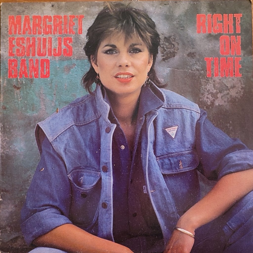 MARGRIET ESHUIJS BAND - RIGHT ON TIME 1981- VINYL, Ophalen of Verzenden, 1980 - 1989, Gebruikt, 12 inch