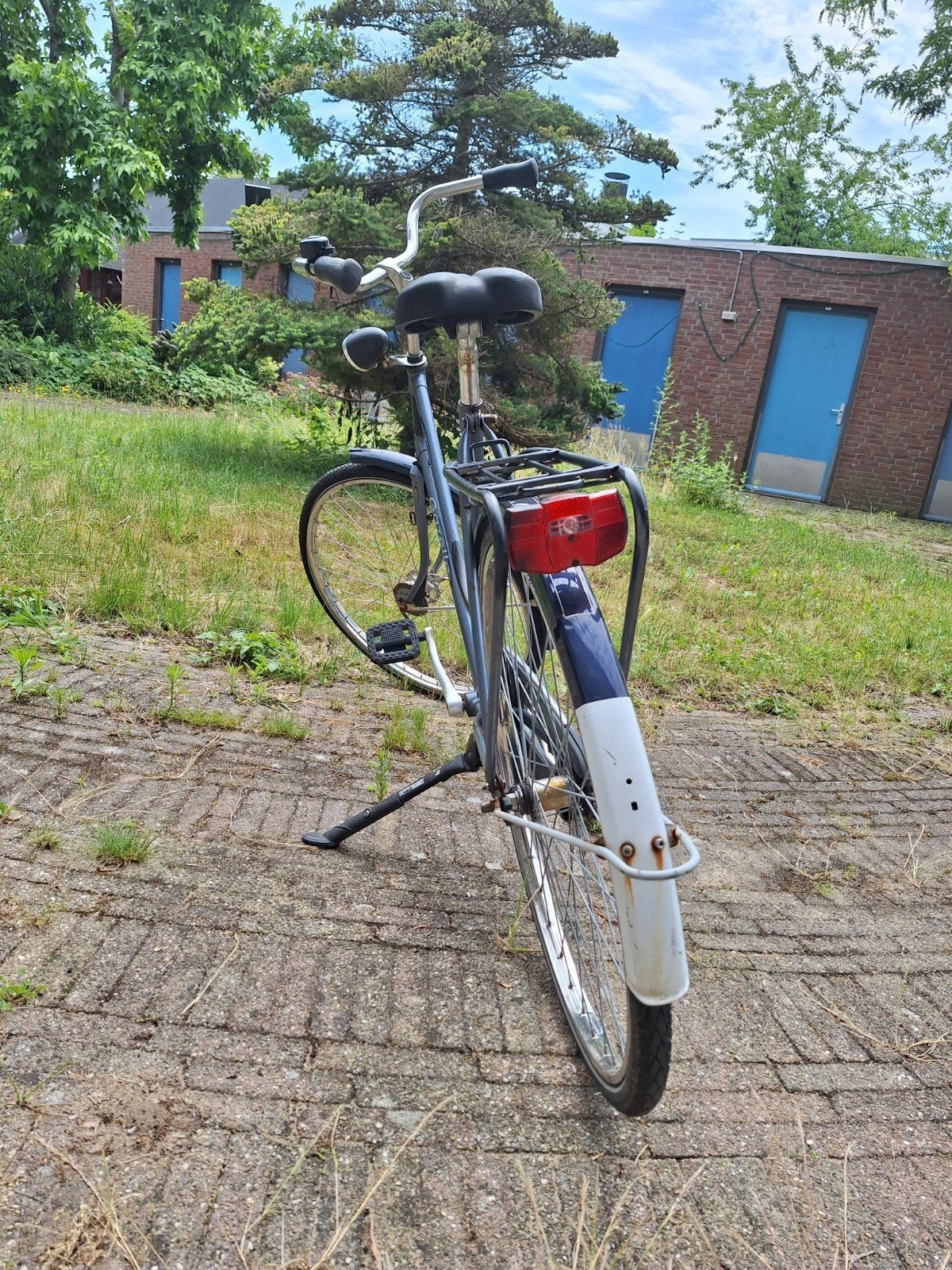 Gazelle damesfiets zonder versnellingen, Fietsen en Brommers, Fietsen | Dames | Damesfietsen, Terugtraprem, Gebruikt, Versnellingen