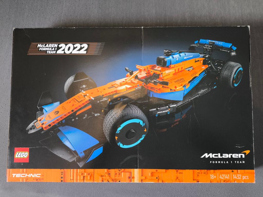 McLaren Formule 1 Racewagen 2022 42141, Lego, Compleet, Ophalen of Verzenden, Complete set