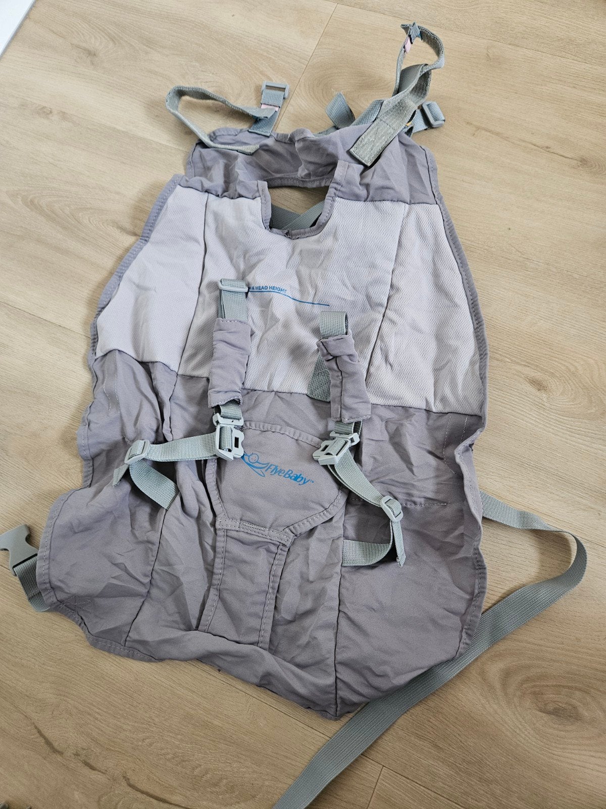 FlyeBaby Vliegtuig babystoeltje/hangmatje, Kinderen en Baby's, Overige merken, Ophalen of Verzenden, Zo goed als nieuw, Rug