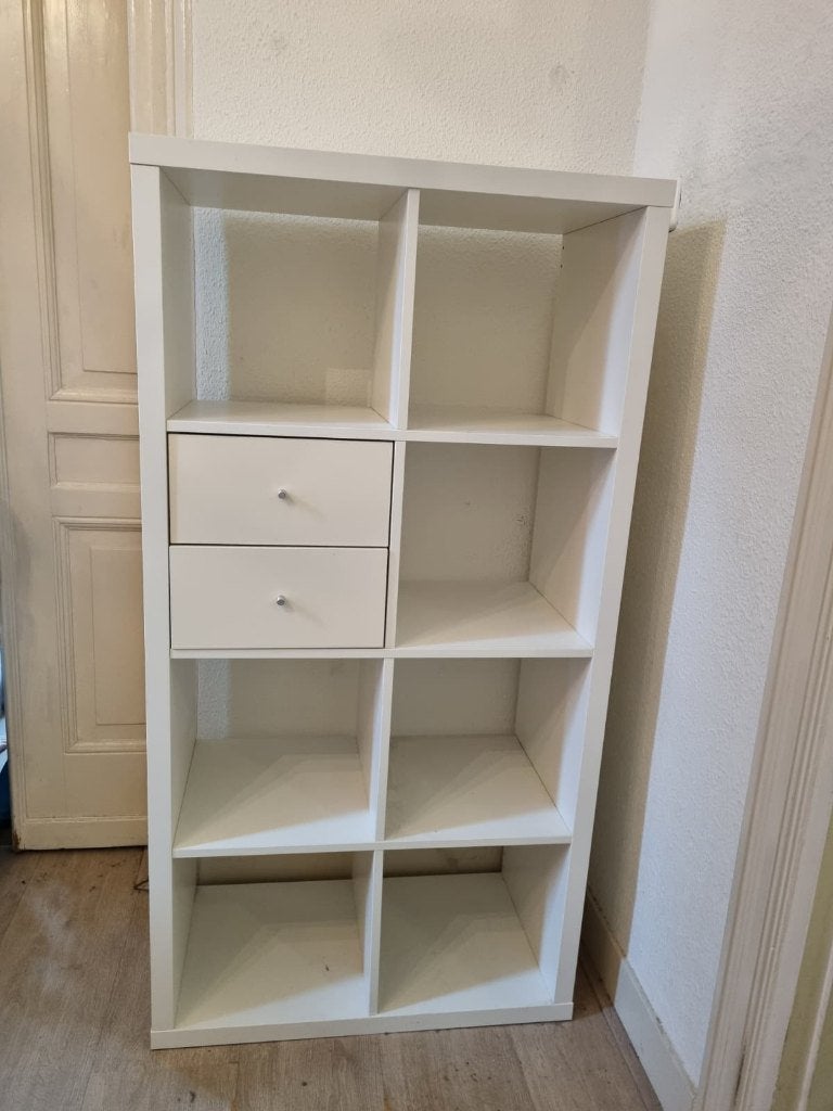 IKEA kallax boekenkast, Ophalen, 100 tot 150 cm, 50 tot 100 cm, Zo goed als nieuw