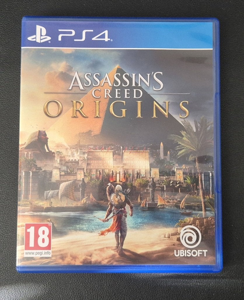 Assassins Creed Origins PS4 met doosje, Avontuur en Actie, Gebruikt, Vanaf 18 jaar, Verzenden