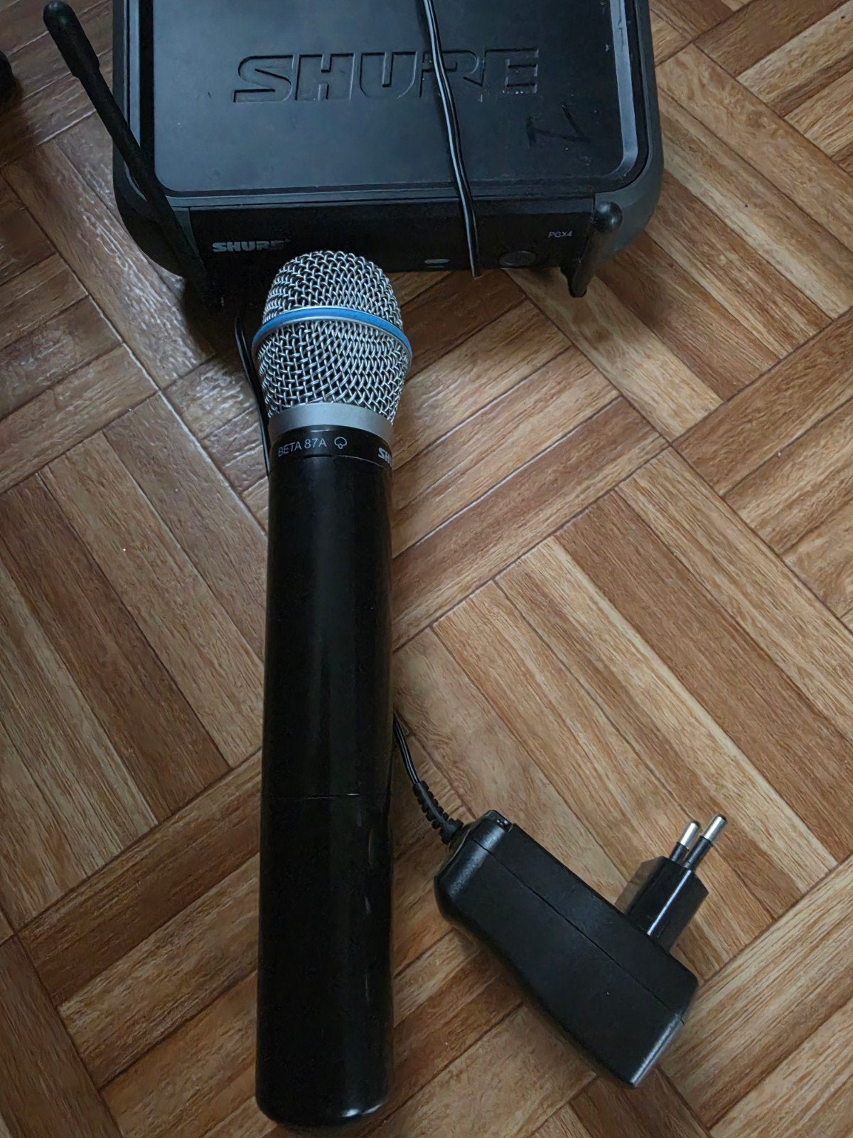 shure microfoon beta 87a, Ophalen, Zangmicrofoon