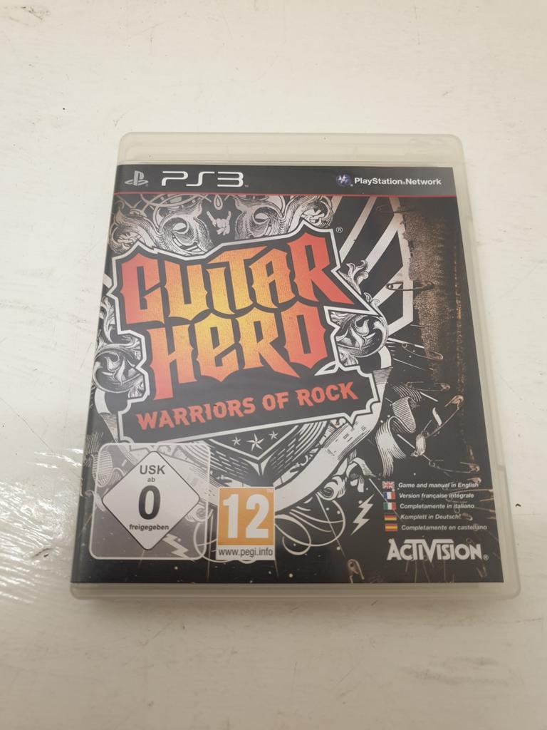 Guitar hero warriors of Rock playstation 3, Muziek, 1 speler, Ophalen of Verzenden, Zo goed als nieuw