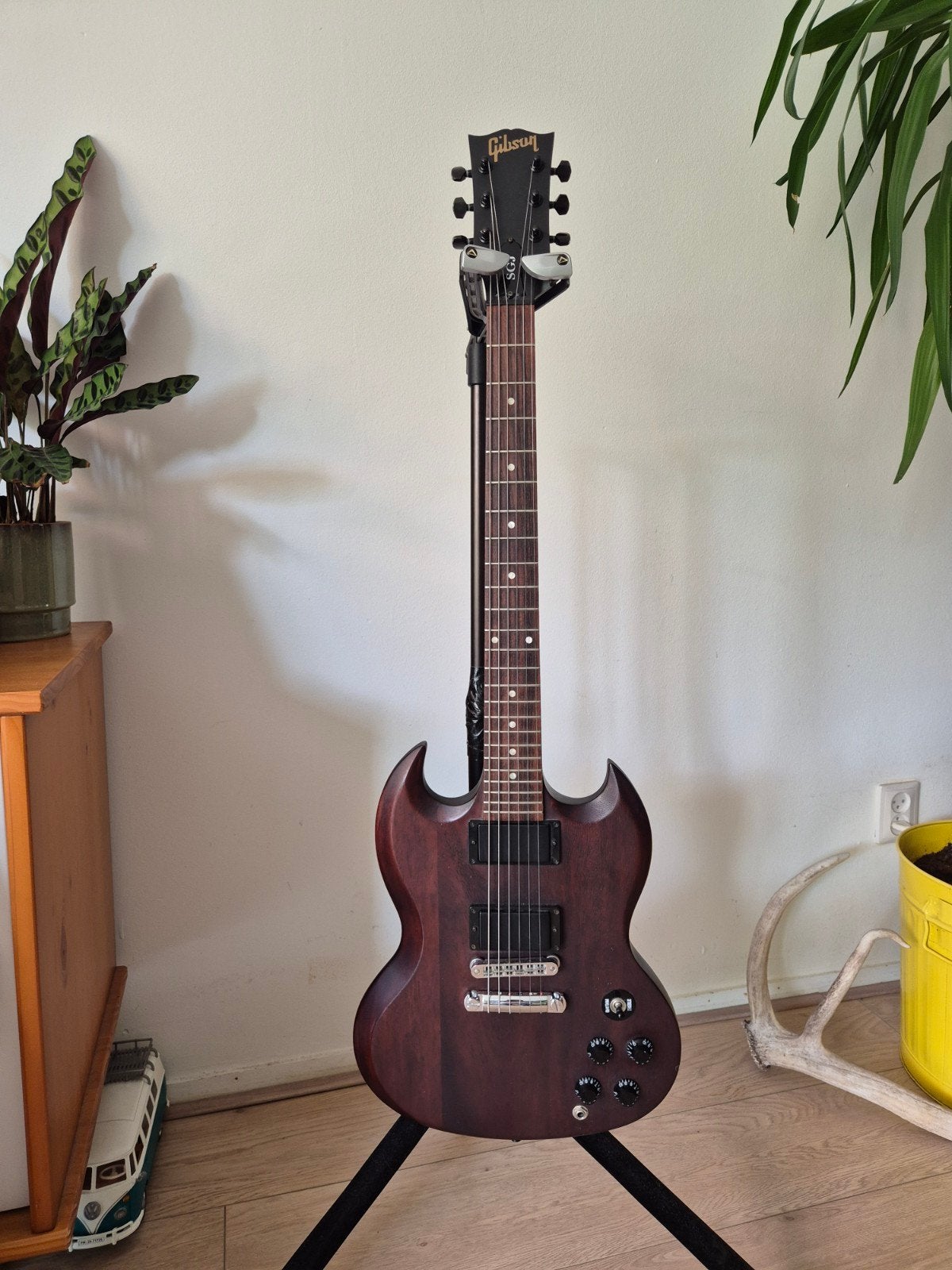 Gibson SGJ Chocolate 2013 elektrische gitaar, Ophalen, Zo goed als nieuw, Solid body, Gibson