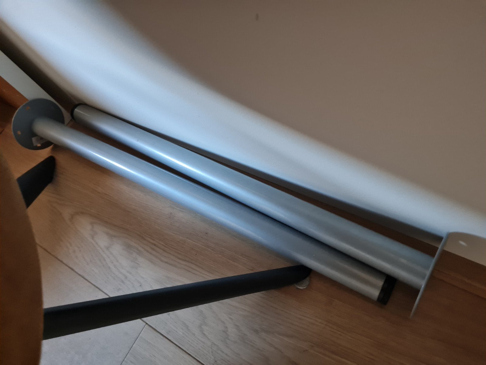 IKEA Linnmon 150x75 tafelblad met twee poten, Gebruikt, 100 tot 150 cm, 50 tot 100 cm, Tafelblad
