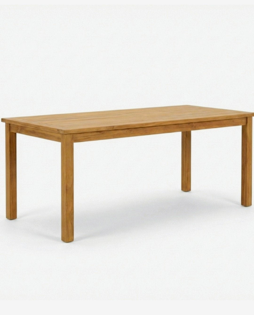 Teakhouten Tuintafel Milano of Bali 180x90 cm, Ophalen of Verzenden, Nieuw, Rechthoekig, Hout