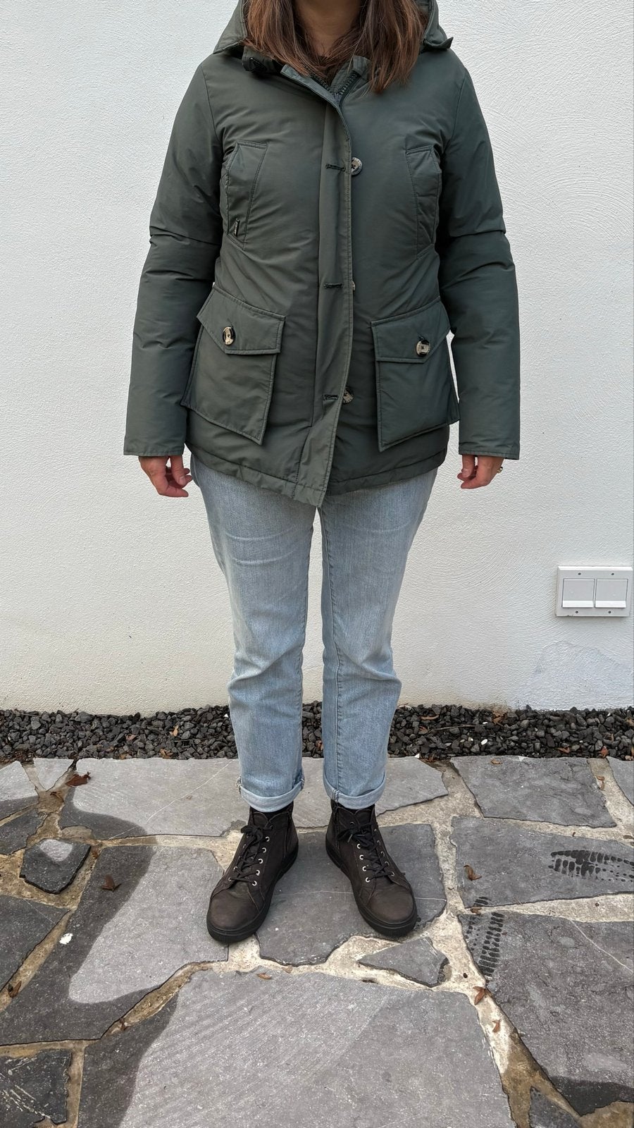 Airforce jas (groen) maat S, Ophalen of Verzenden, Gedragen, Maat 36 (S), Groen