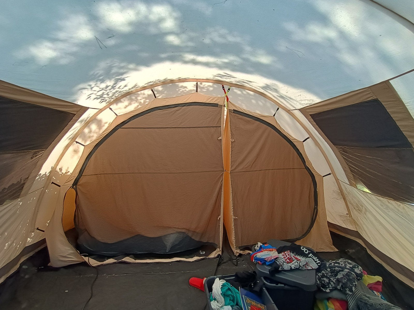slaapcompartimenten voor basecamp ambato v deluxe tent, Ophalen of Verzenden, Zo goed als nieuw, Tot en met 5