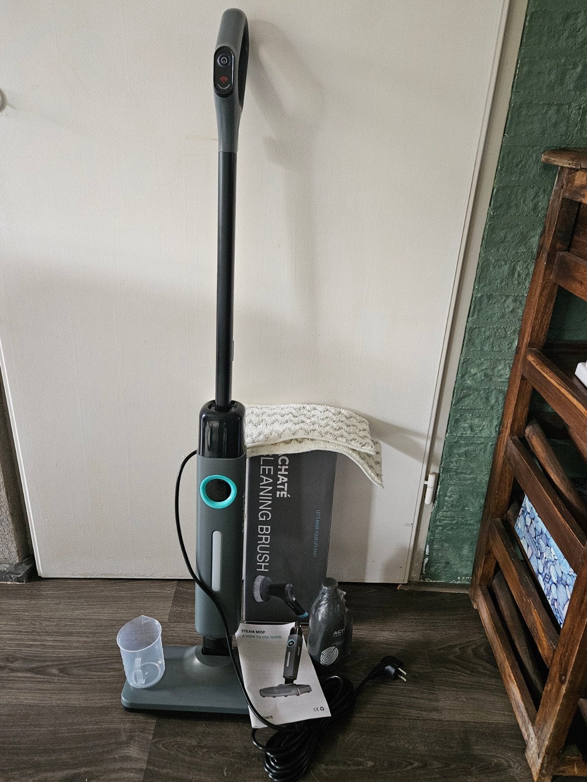 Chaté Cleaning Brush Stoommop - Nieuw in doos, Ophalen, Nieuw, Stoomreiniger, Reservoir