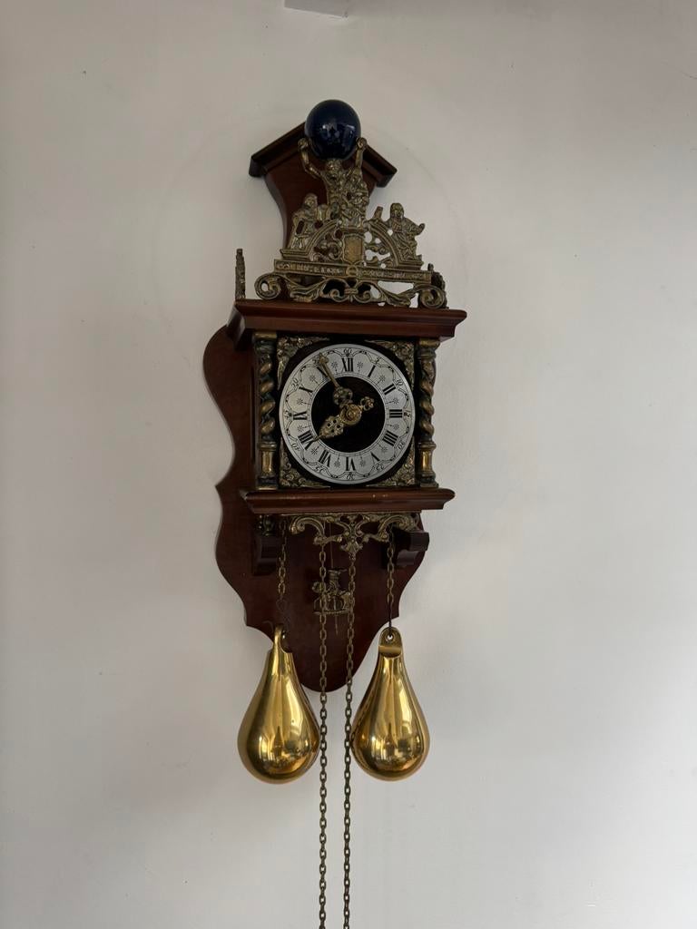 Originele zaanse klok, Antiek en Kunst, Antiek | Klokken, Ophalen of Verzenden