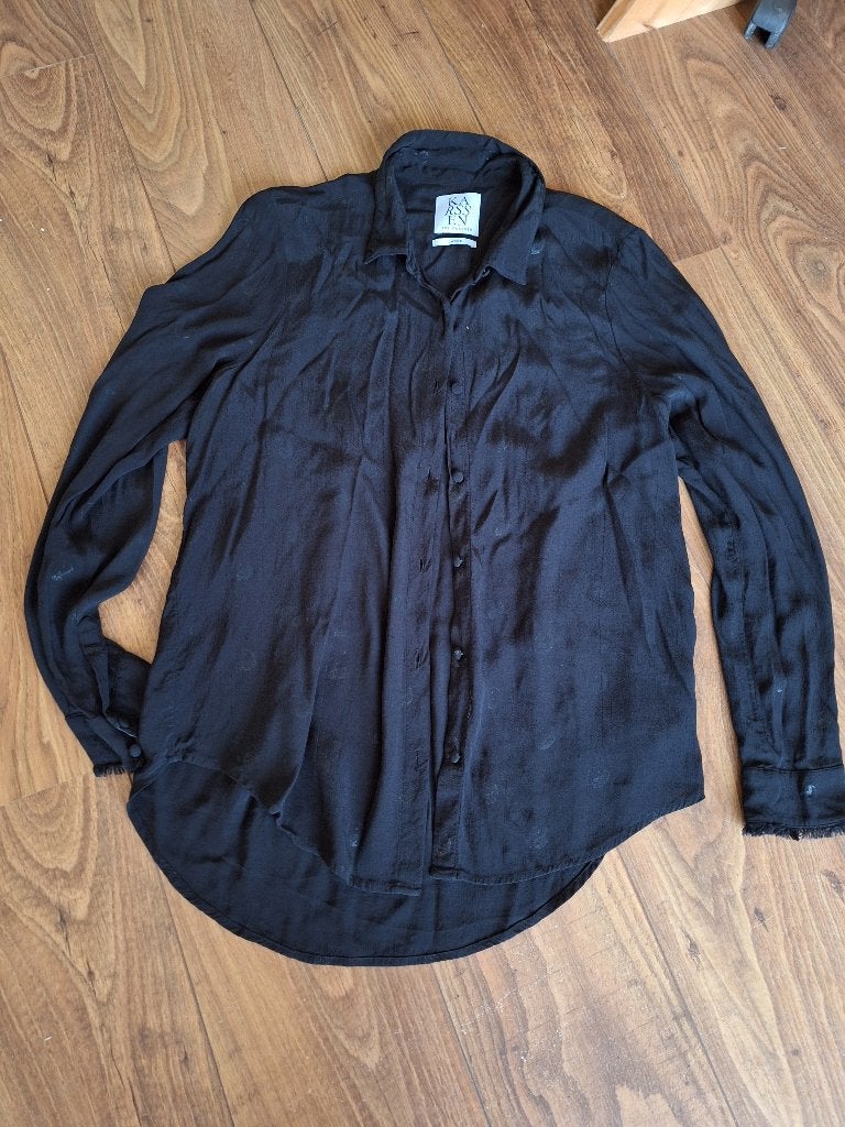 Zóe Karssen blouse, Zwart, Maat 42/44 (L), Ophalen of Verzenden, Zóe Karssen