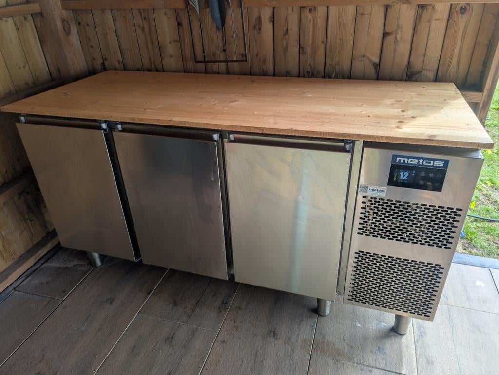 Metos Supreme 710 RVS koelwerkbank met Vries/Ontdooi Functie, 85 tot 120 cm, Zonder vriesvak, 200 liter of meer, 60 cm of meer