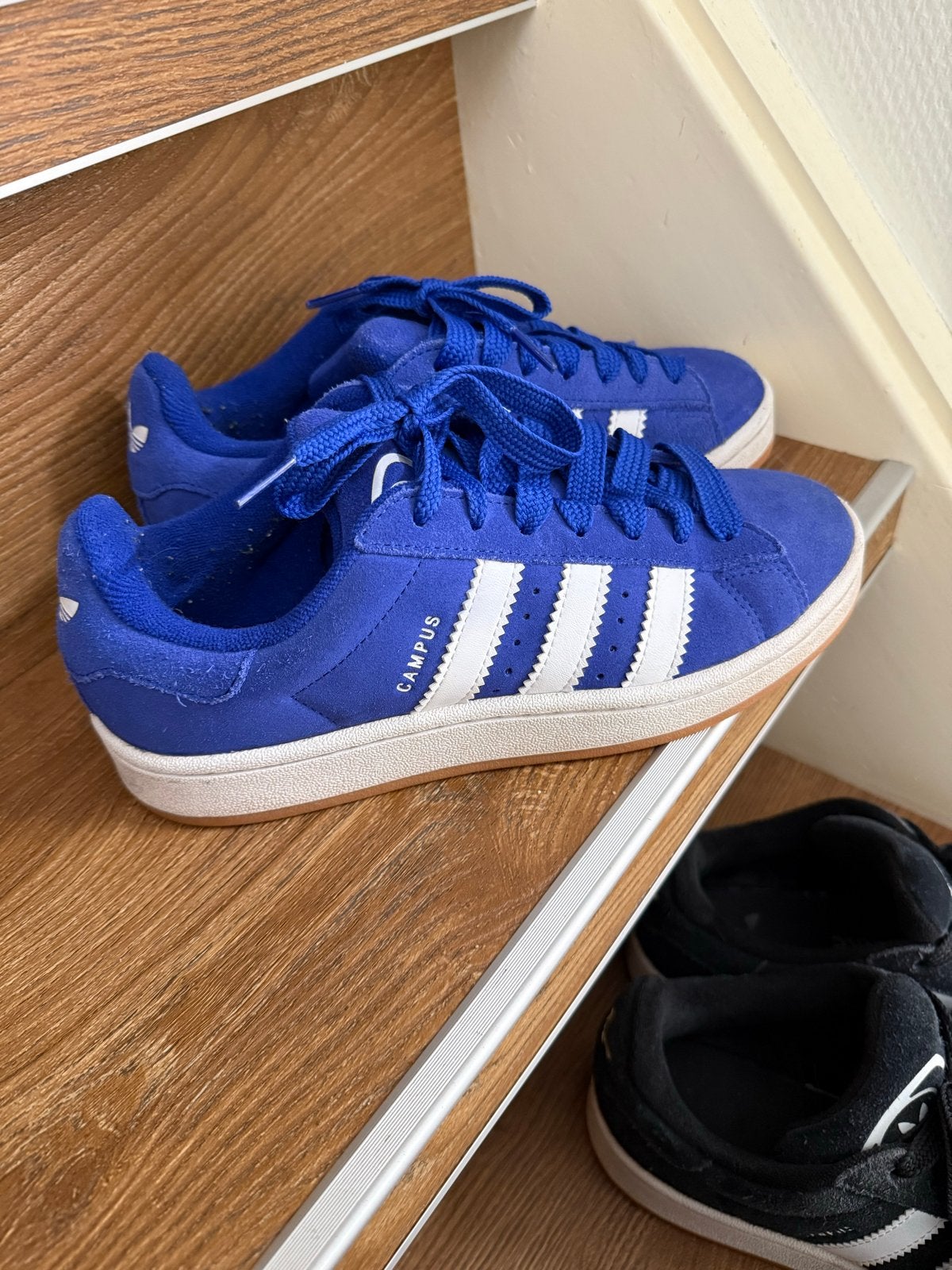Adidas Campus sneakers - Blauw - Maat 38, Ophalen of Verzenden, Gedragen, Blauw, Sneakers of Gympen