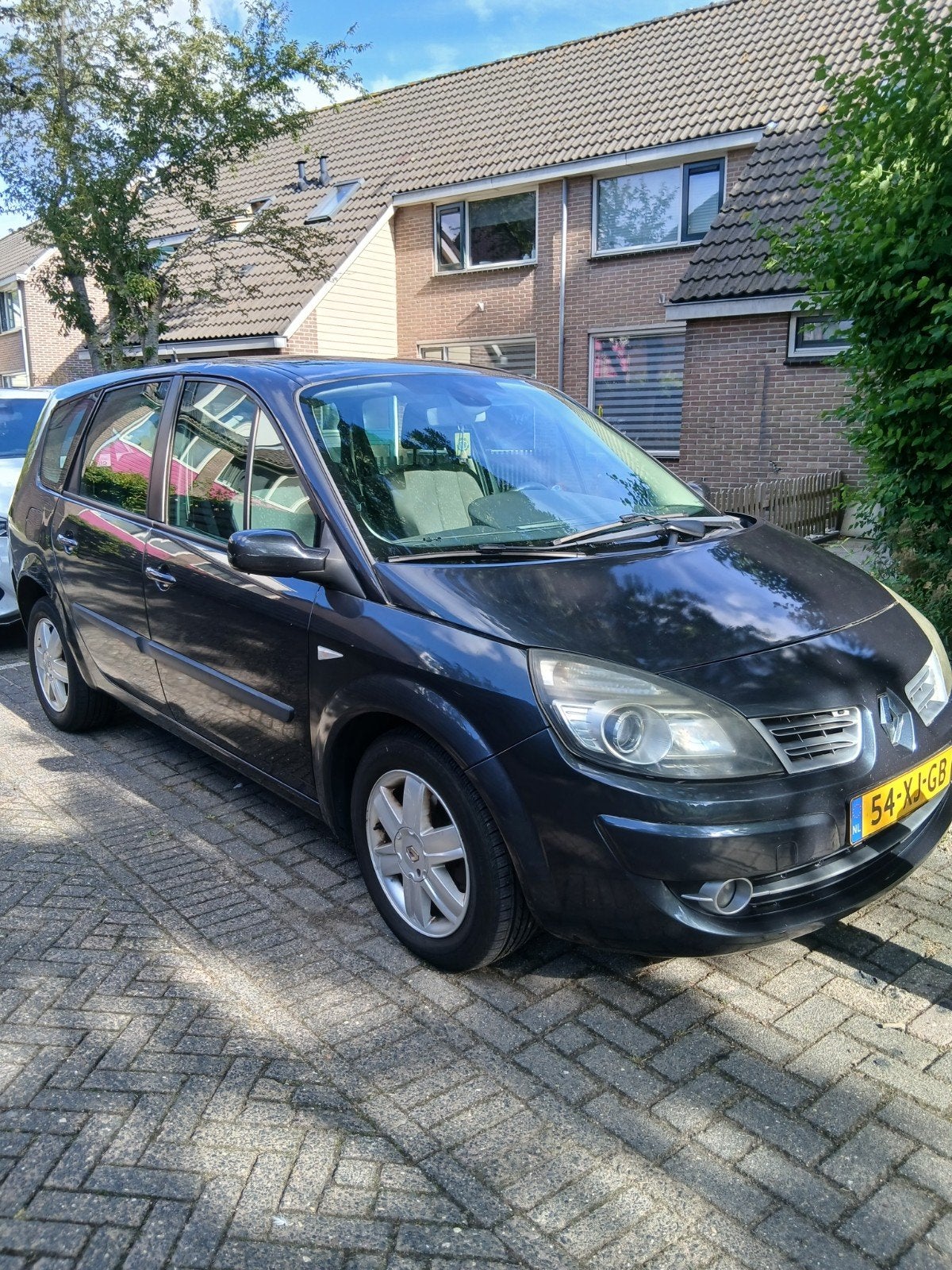 Renault Grand Scenic 2.0 16V 5P 2007 Grijs, Auto's, Voorwielaandrijving, 1998 cc, 4 cilinders, Origineel Nederlands
