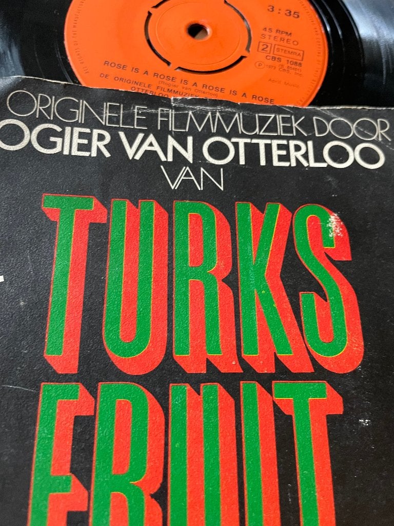 Turksfruit singel, 7 inch, Ophalen of Verzenden, Zo goed als nieuw, Beschermende buitenhoes