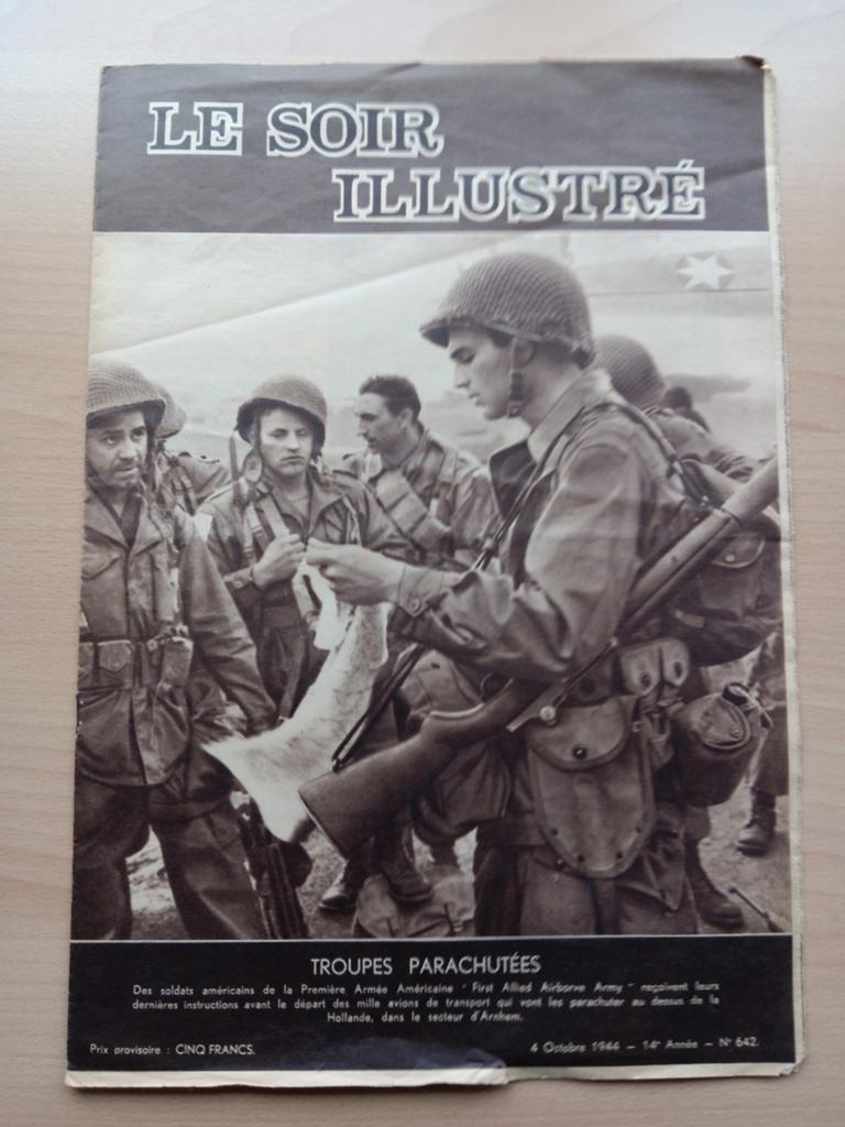 Us ww2 le soir illustre paratrooper, Verzamelen, Ophalen of Verzenden, Amerika