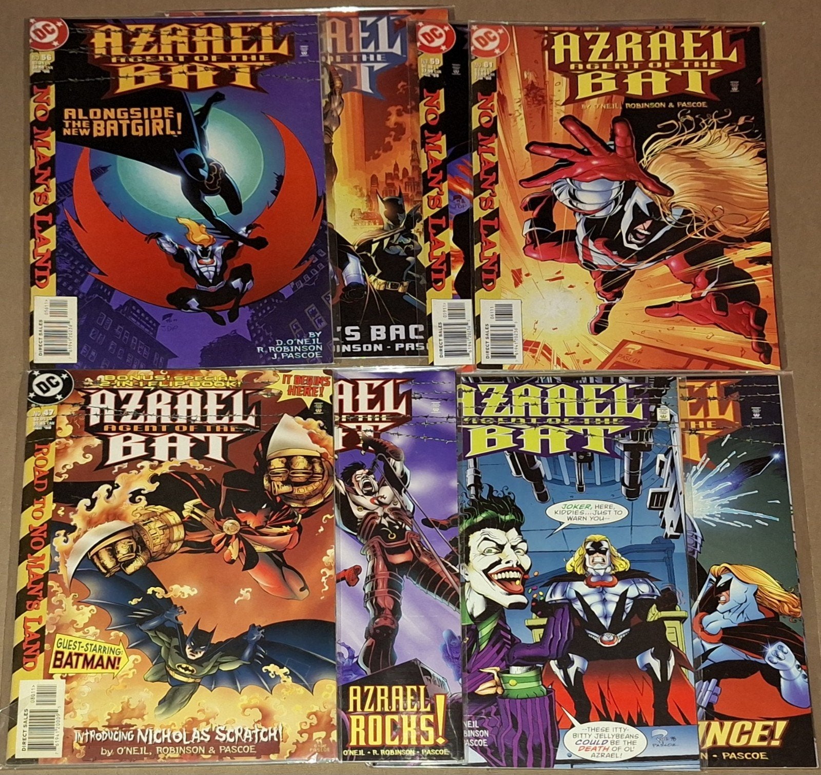 Azrael Agent Of The Bat • 47 48 53 55 56 57 59 61, Verzenden, Amerika