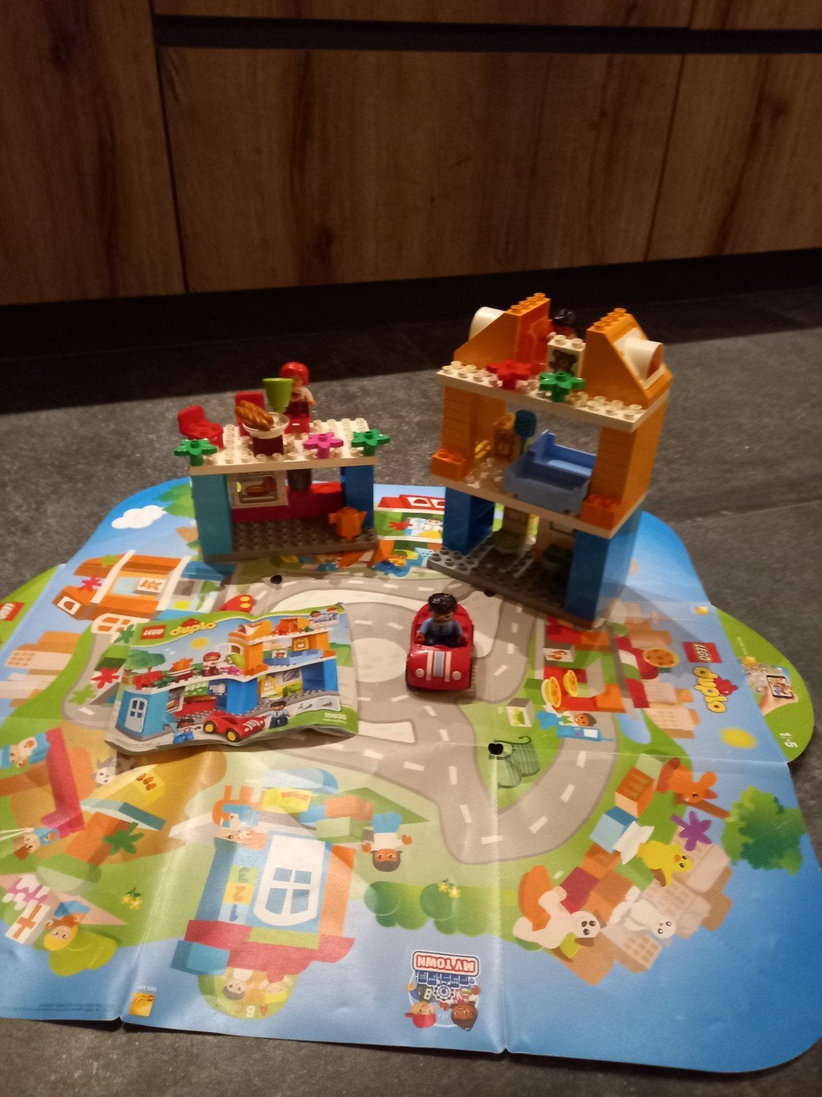 Lego Duplo Familiehuis 10835 met extra's, Lego, Ophalen of Verzenden, Zo goed als nieuw, Complete set