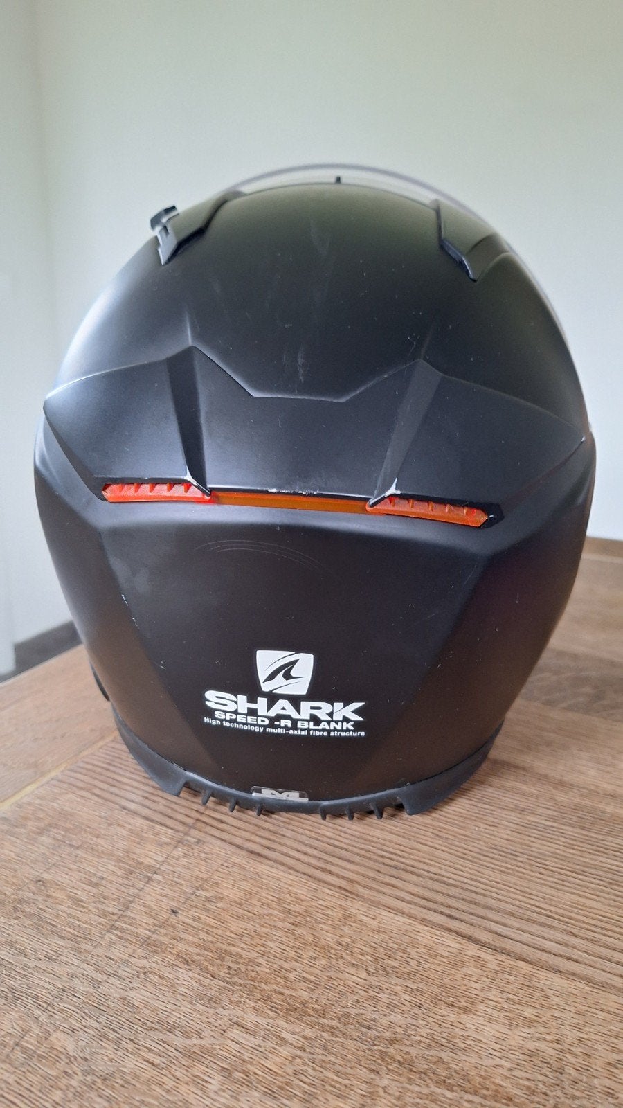 Shark S-R Bank integraalhelm - Zwart, Motoren, Kleding | Motorhelmen, Ophalen, Tweedehands, Integraalhelm, Shark