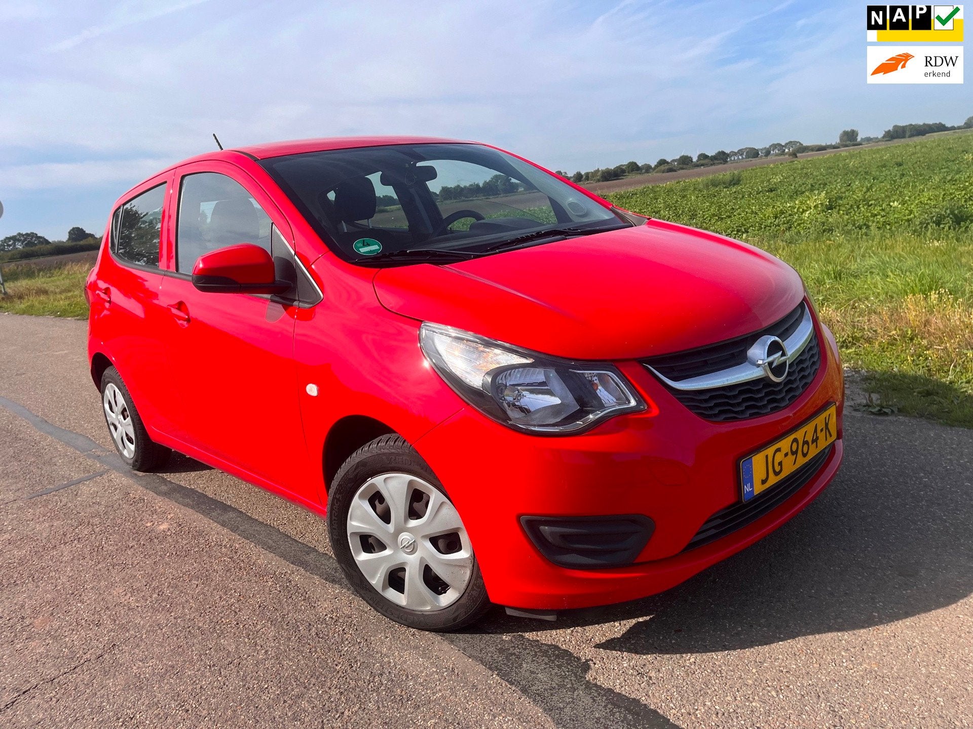 Opel KARL 1.0 ecoFLEX Edition / 2016 airco, Voorwielaandrijving, 839 kg, Gebruikt, Euro 6