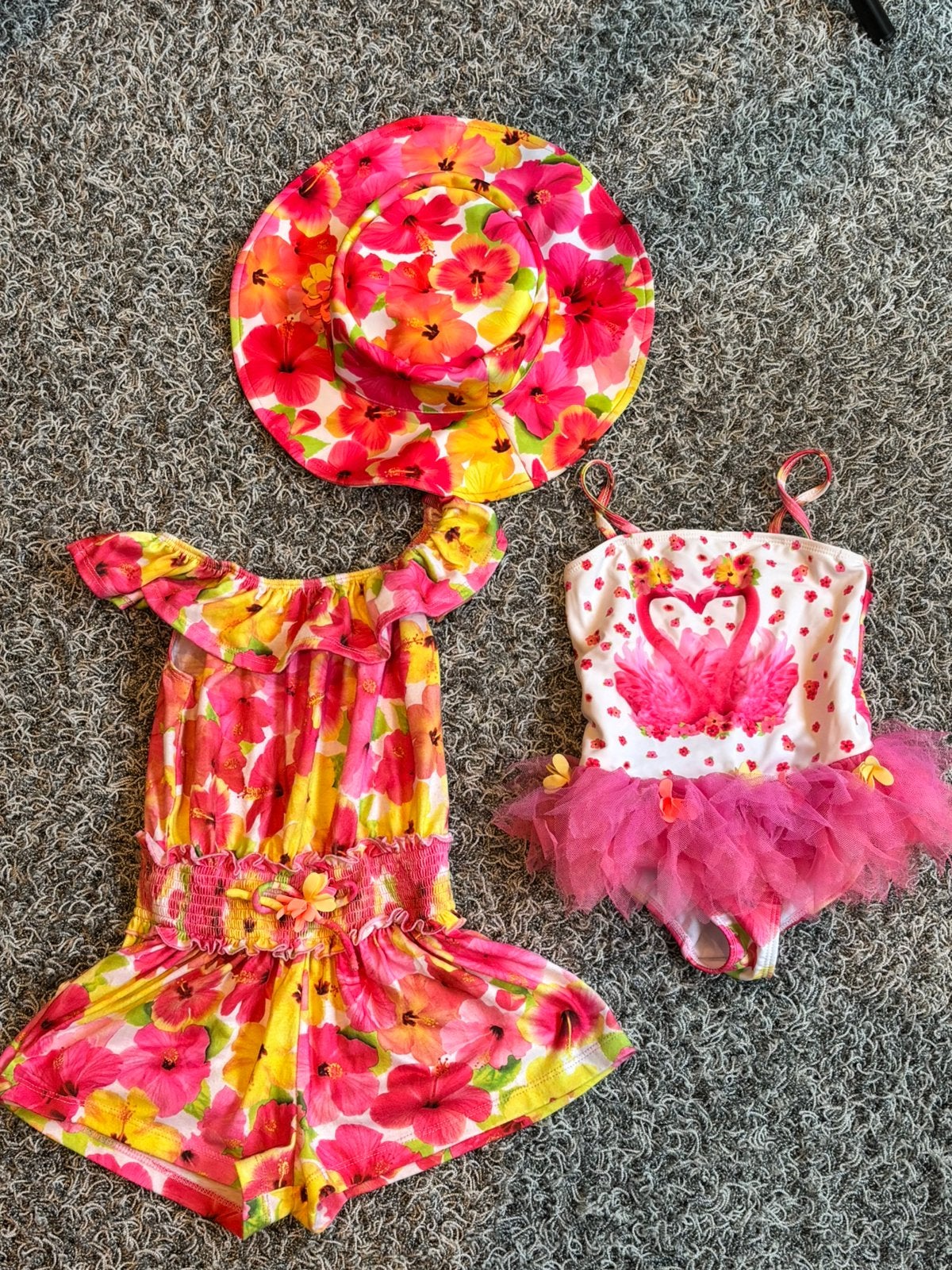 Kate mack 3 delig set 3 jaar, Maat 98, Meisje, Badpak, Ophalen of Verzenden