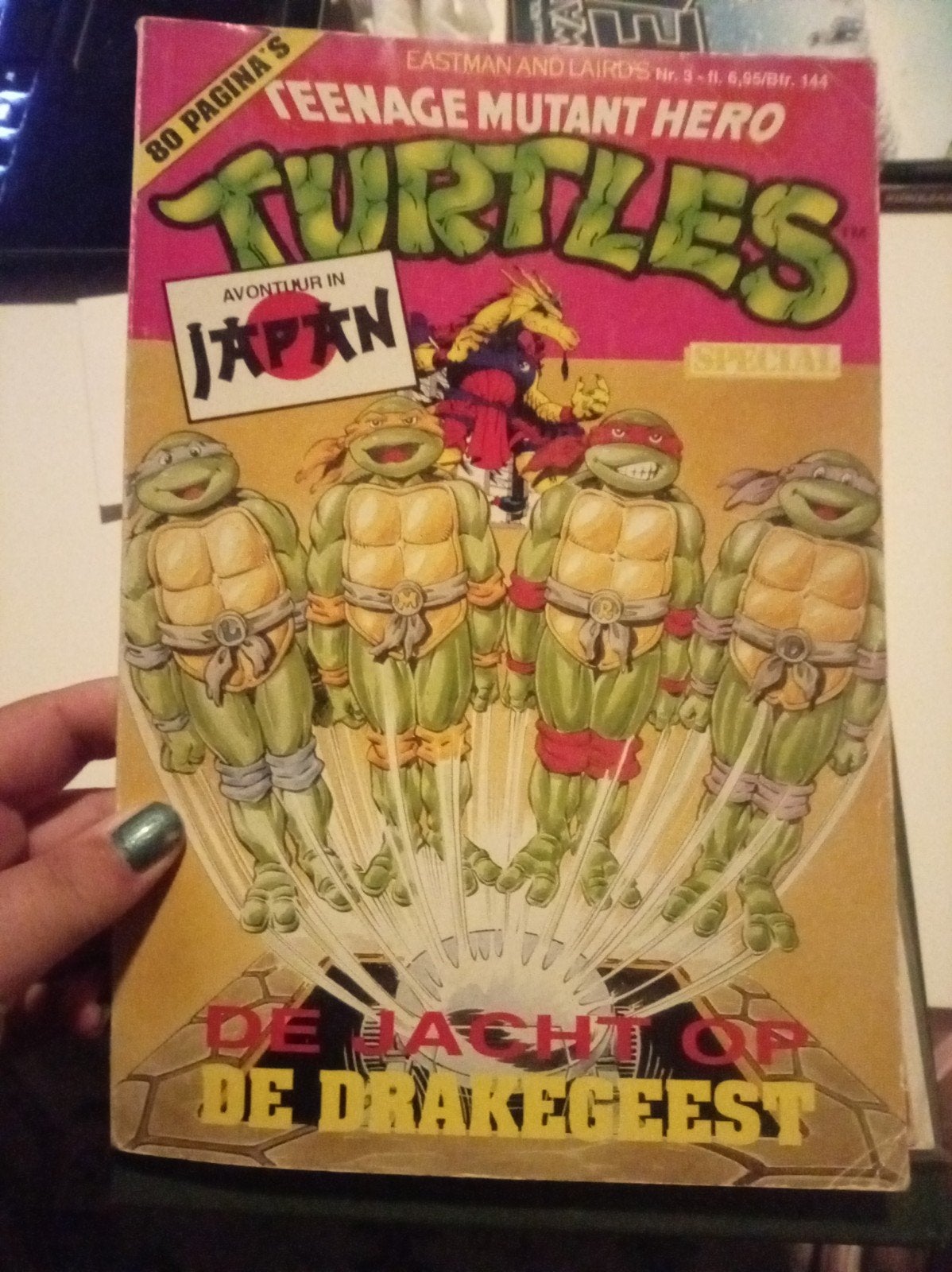 Teenage Mutant Hero Turtles Stripboeken Collectie, Meerdere stripboeken, Ophalen, Gelezen, Eastman and Laird