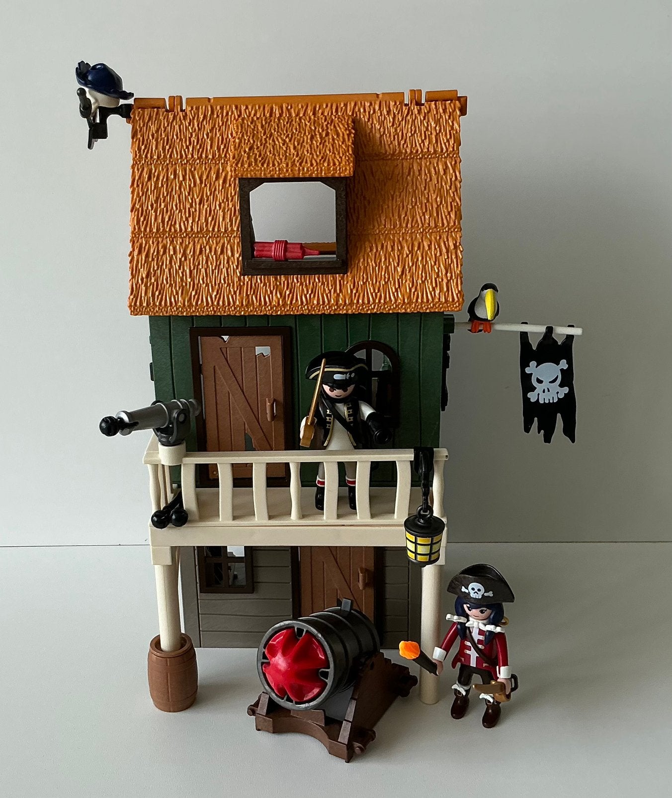Playmobil super 4 piratenvestiging met ruby red (incompleet), Kinderen en Baby's, Speelgoed | Playmobil, Ophalen of Verzenden
