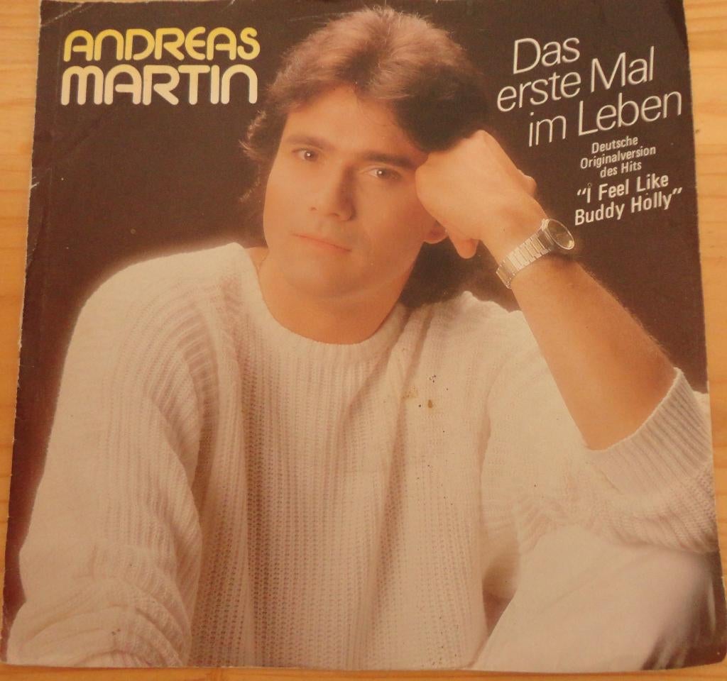 Andreas Martin > Das erste mal in leben, Gebruikt, 7 inch, Single, Ophalen of Verzenden